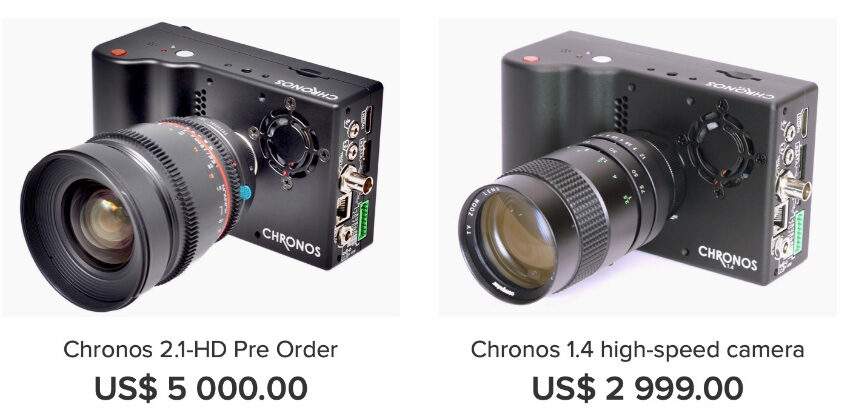 Candiske Chronos er på vej med et nyt og opdateret 5K dollar SLoMo kamera - kan 1000fps i HD 1080P