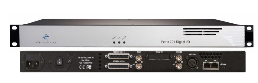 NTP tager på IBC2019 for at vise deres Penta 720 og Penta 721 frem - de kan de hele og fungerer som bridge fra audio til broadcast